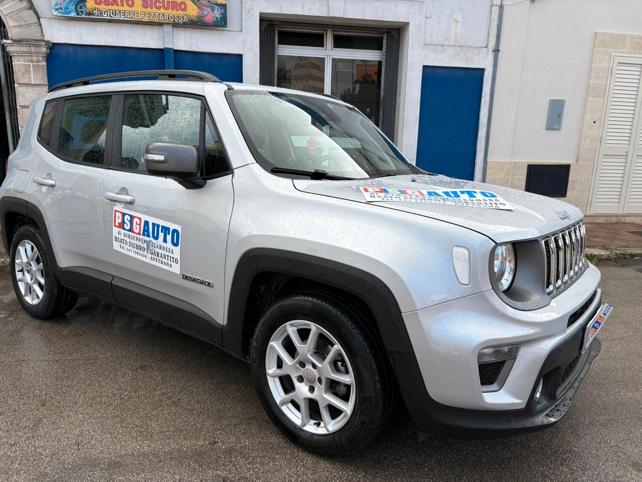 JEEP RENEGADE 1.6 MJT 130CV 2021 TUTTA TAGLIANDATA JEEP COMPRESA DISTRIBUZIONE