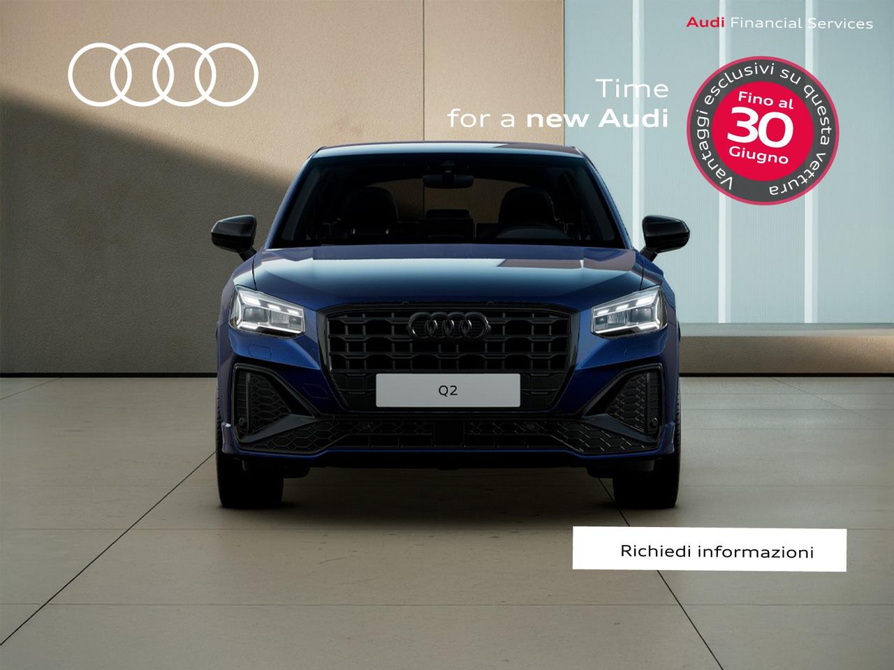 Audi Q2 40 2.0 tfsi identity black quattro s-tronic
