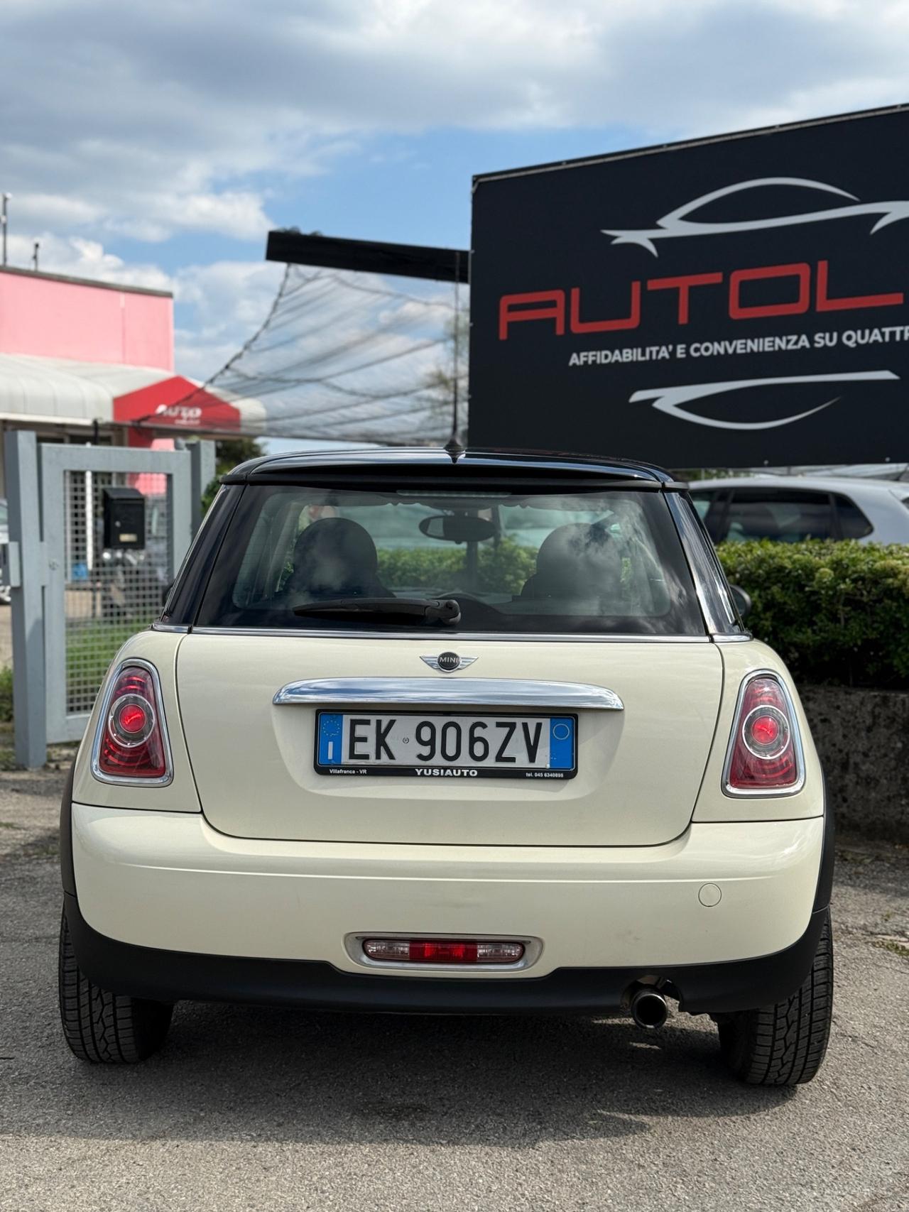 Mini 1.6 16V One BENZINA OK NEO PATENTATI 2011
