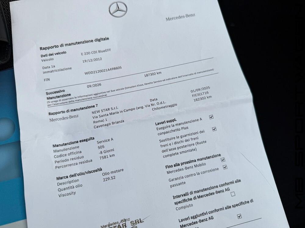 MERCEDES E220 cdi AVANTGARDE - GARANZIA - PERMUTE - PERFETTA