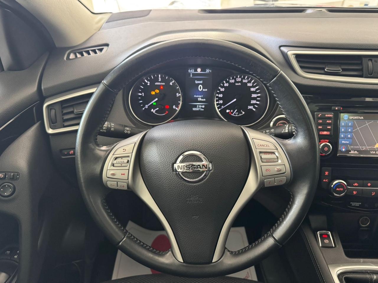 Nissan Qashqai 1.5 diesel/ N-Connecta/ 2017/tetto panoramico/km 105mila