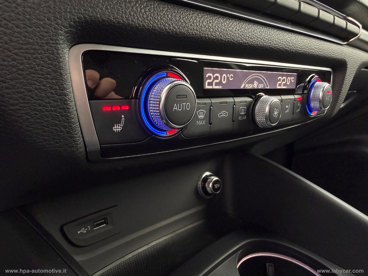 AUDI A3 SPORTBACK 1.6TDI 116CV VIRTUAL NAVI BLACK EDITION SPORT