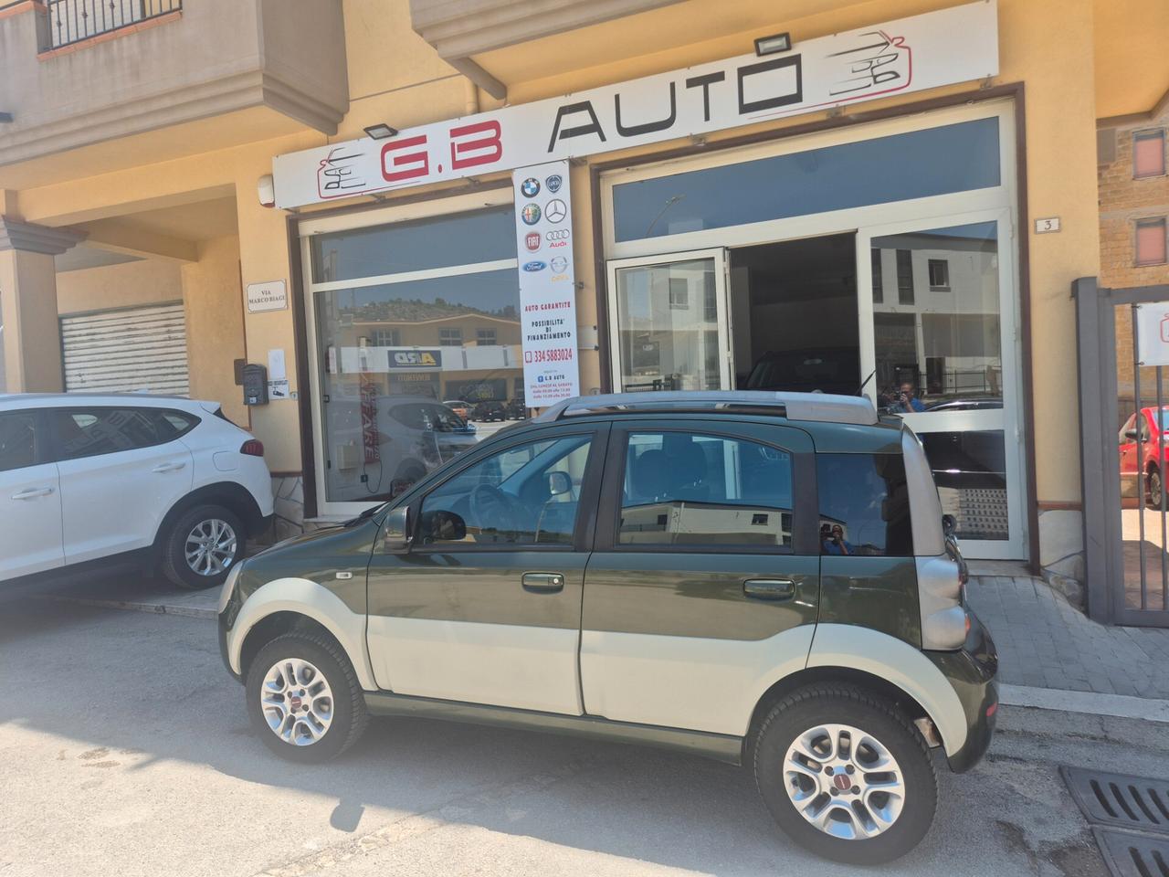 FIAT PANDA 4X4 CROSS 1.3 MJET EURO 4 TASTO ELD KM CERTIF