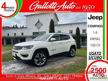 Jeep Compass 1.6 MJet 120cv Limited