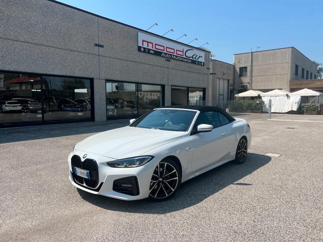 BMW 420 d 190 cv Cabrio mhev 48V Msport PREZZO IVA INCLUSA