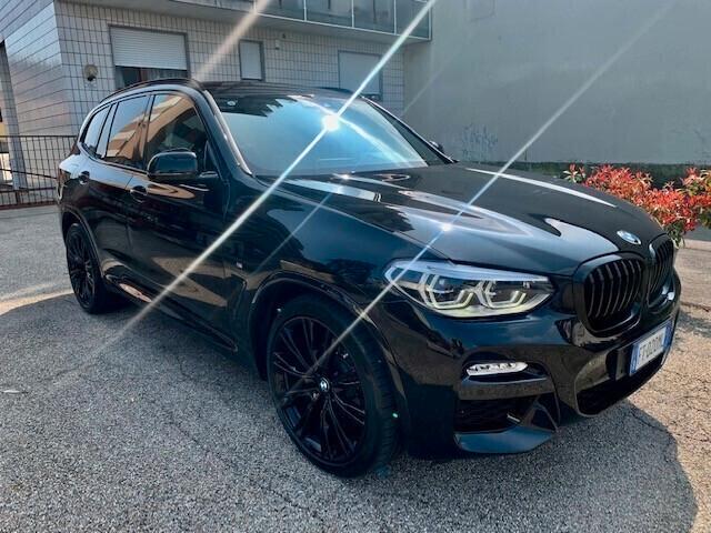 BMW X3 X-drive 190cv 20D M-SPORT TOTAL BLACK