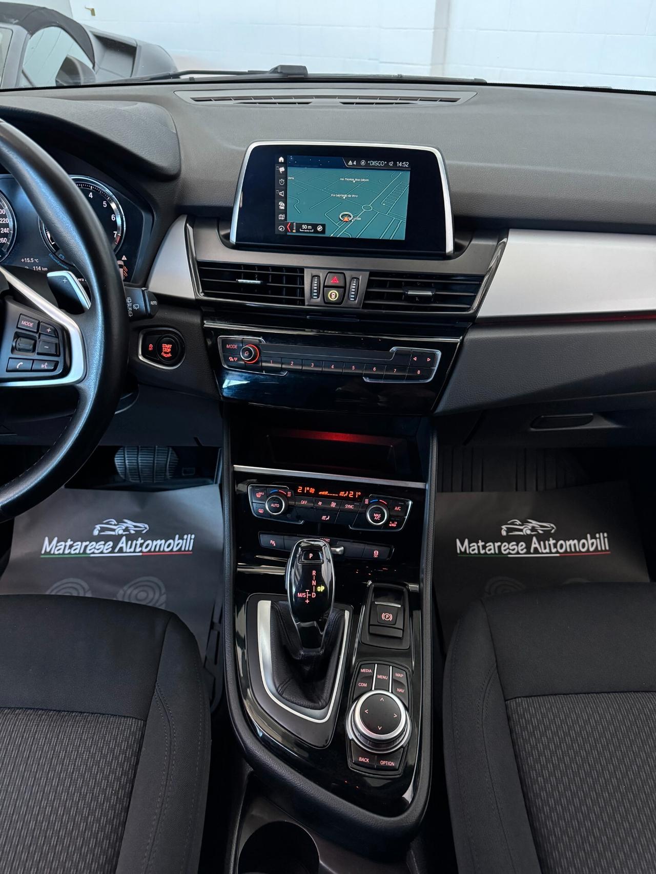 BMW 220 Gran Tourer Business 2.0cc 192cv 7 posti Navi Auto