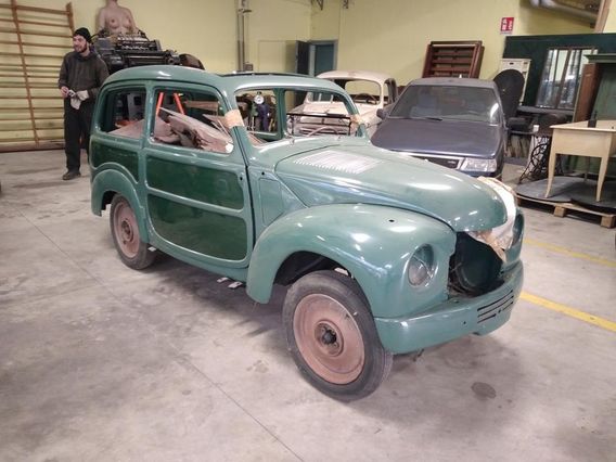 Fiat Topolino Belvedere C Da Reimmatricolare