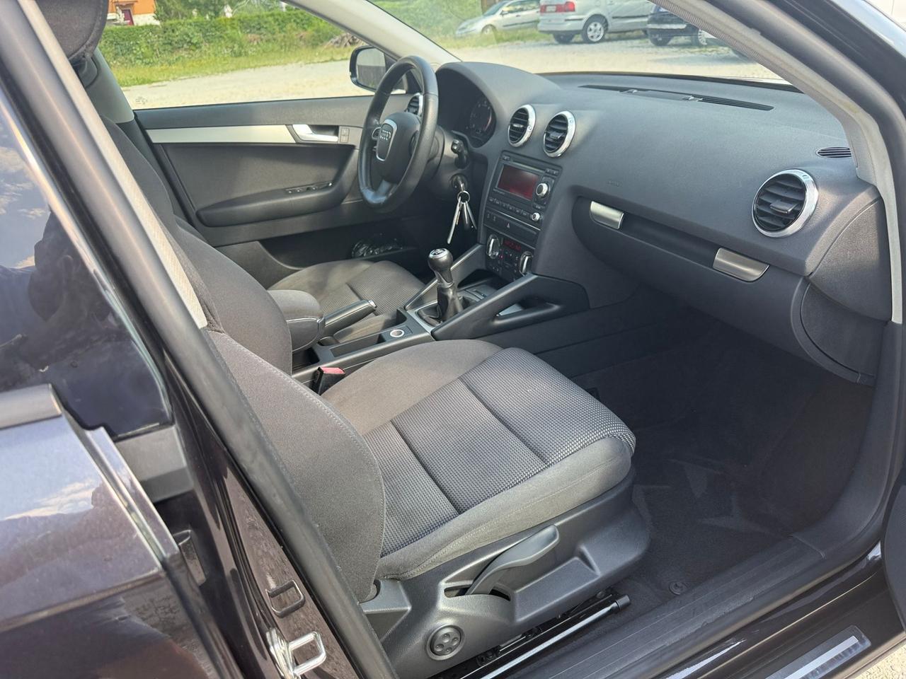 Audi A3 Sportback 2.0 tdi Ambition unico prop LED+NAVI+CERCHI