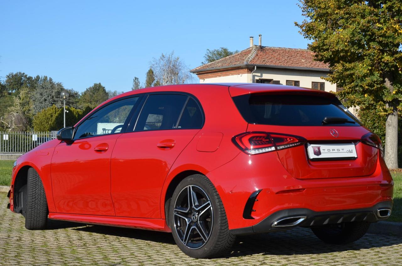 Mercedes-benz A 180 d Automatic Premium AMG 116cv, UFF ITALIANA, SERVICE UFF, LUCI A 64 COLORI, EURO 6D, PERMUTE