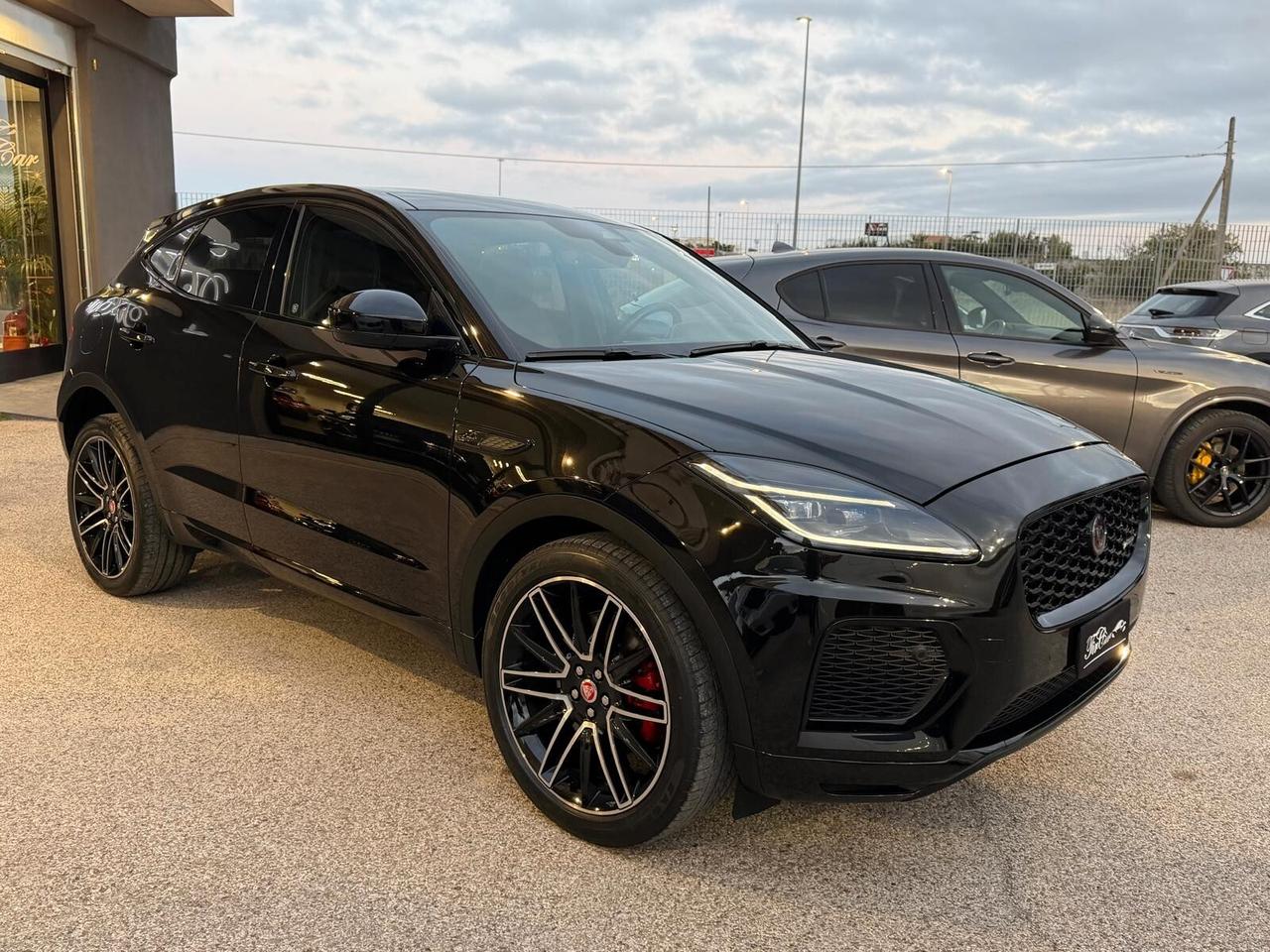 JAGUAR E-PACE 2.0D AWD R-DYNAMIC BLACK MHEV 204CV TETTO PELLE NAVI ANNO 2022