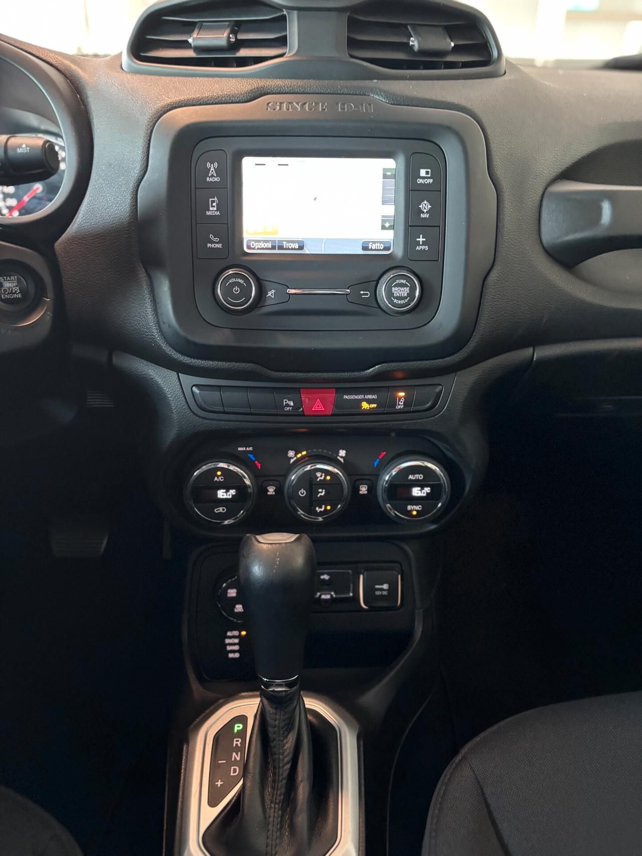 Jeep Renegade 2.0 mjt Limited 4wd 140cv auto*TAGLIANDI CERTIFICATI