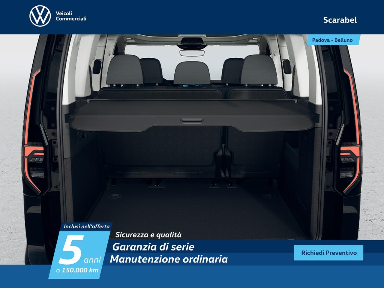 Volkswagen Caddy 2.0 tdi 122cv style dsg7 my24