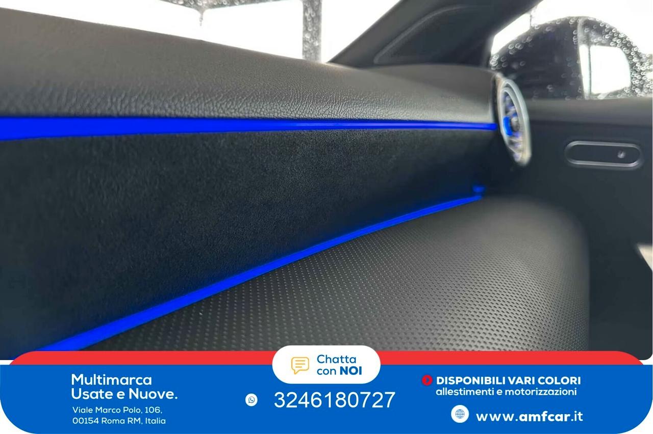 Mercedes-benz A 200 AMG BENZINA PDC Avviso di corsia +Telecamera