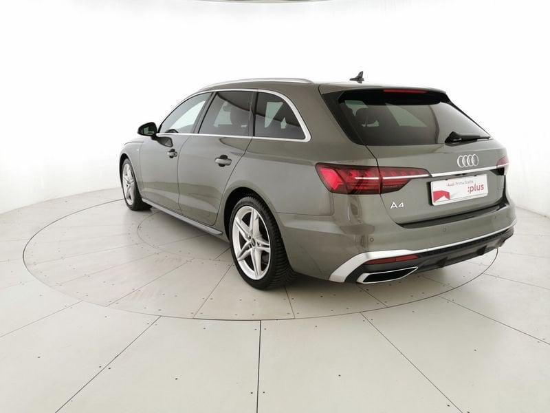 Audi A4 Avant 40 2.0 tdi mhev S line edition quattro 204cv s-tronic
