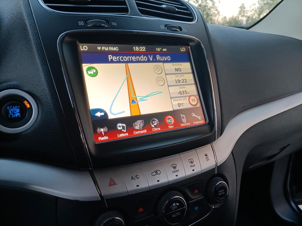 Fiat Freemont 2.0 Multijet 140 CV/Gancio traino omologato