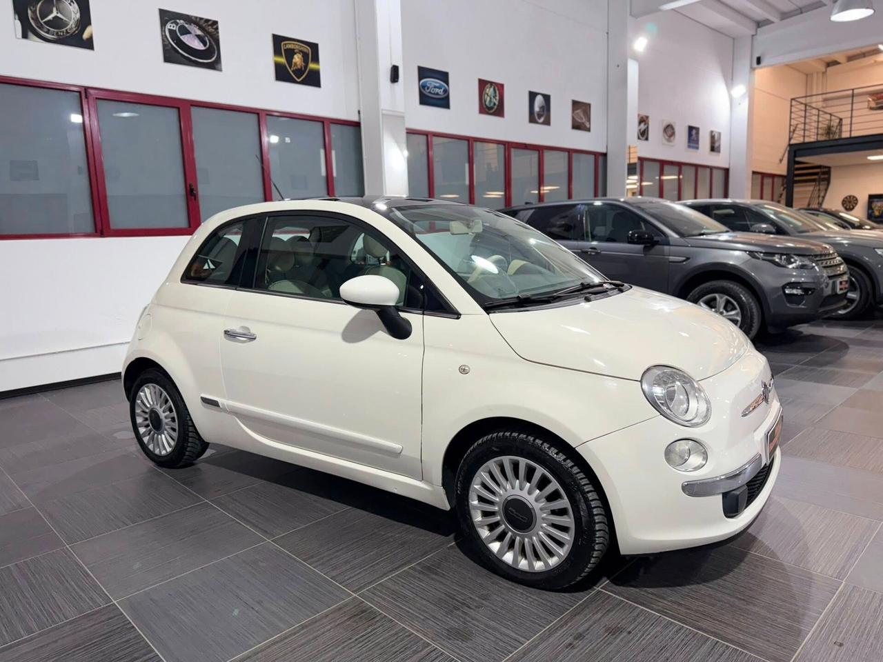 Fiat 500 1.2 benz 69cv Lounge 2010 Con soli 100.000KM