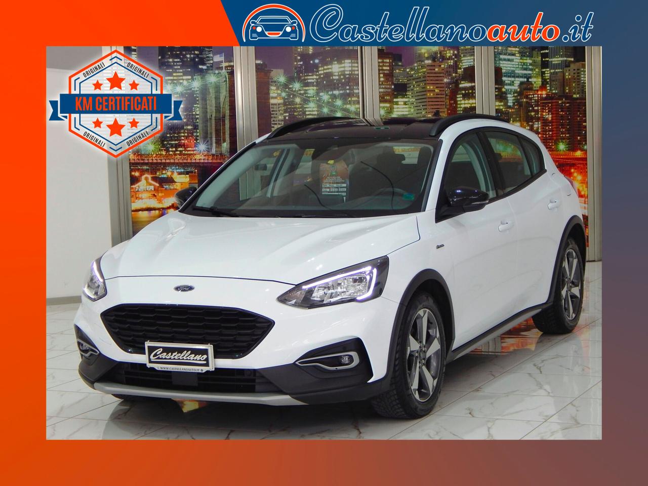 Ford Focus Active 1.5 ecoblue 120cv NAVI-CARPLAY-RADAR-KAMERA