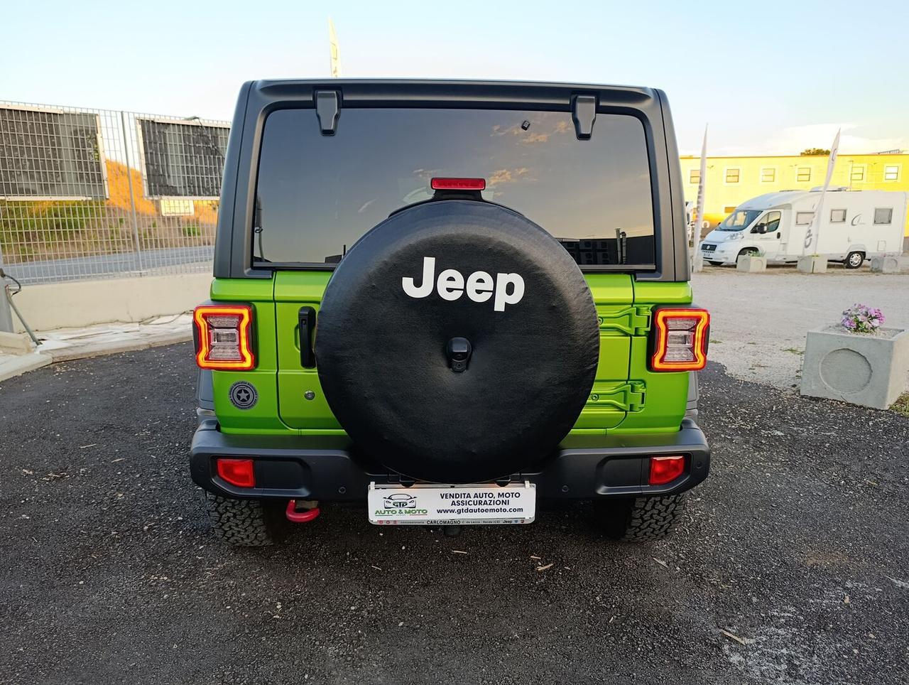 Jeep Wrangler Unlimited 2.2 mjt II Rubicon - Gancio Traino PREZZO REALE