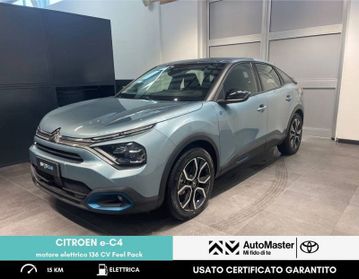 Citroën e-C4 motore elettrico 136 CV Feel Pack