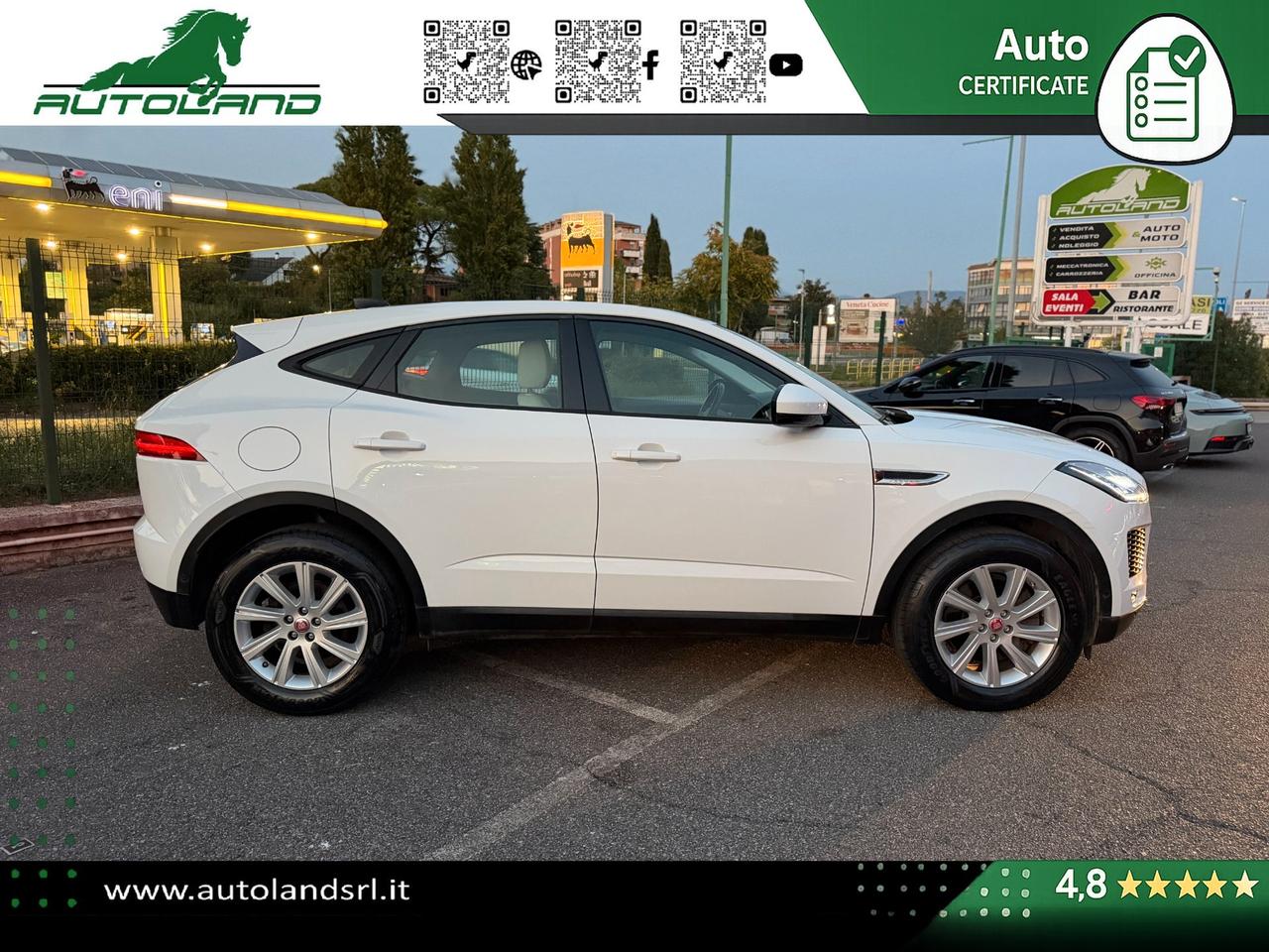 Jaguar E-Pace 2.0 i4 S awd 200cv Servive Jaguar Garanzia fino 36