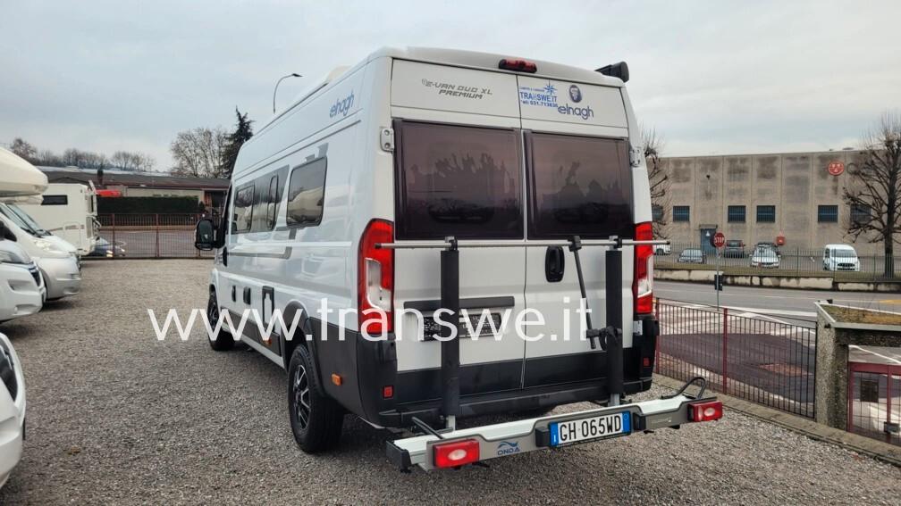 Elnagh E-Van Duo XL letto matrimoniale posteriore