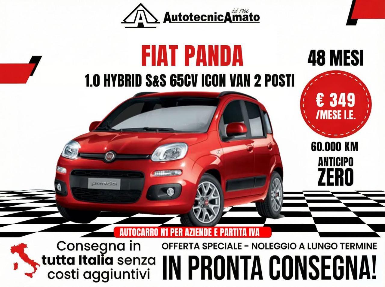 Fiat Panda 1.0 S&S Hybrid Icon Van 2 posti
