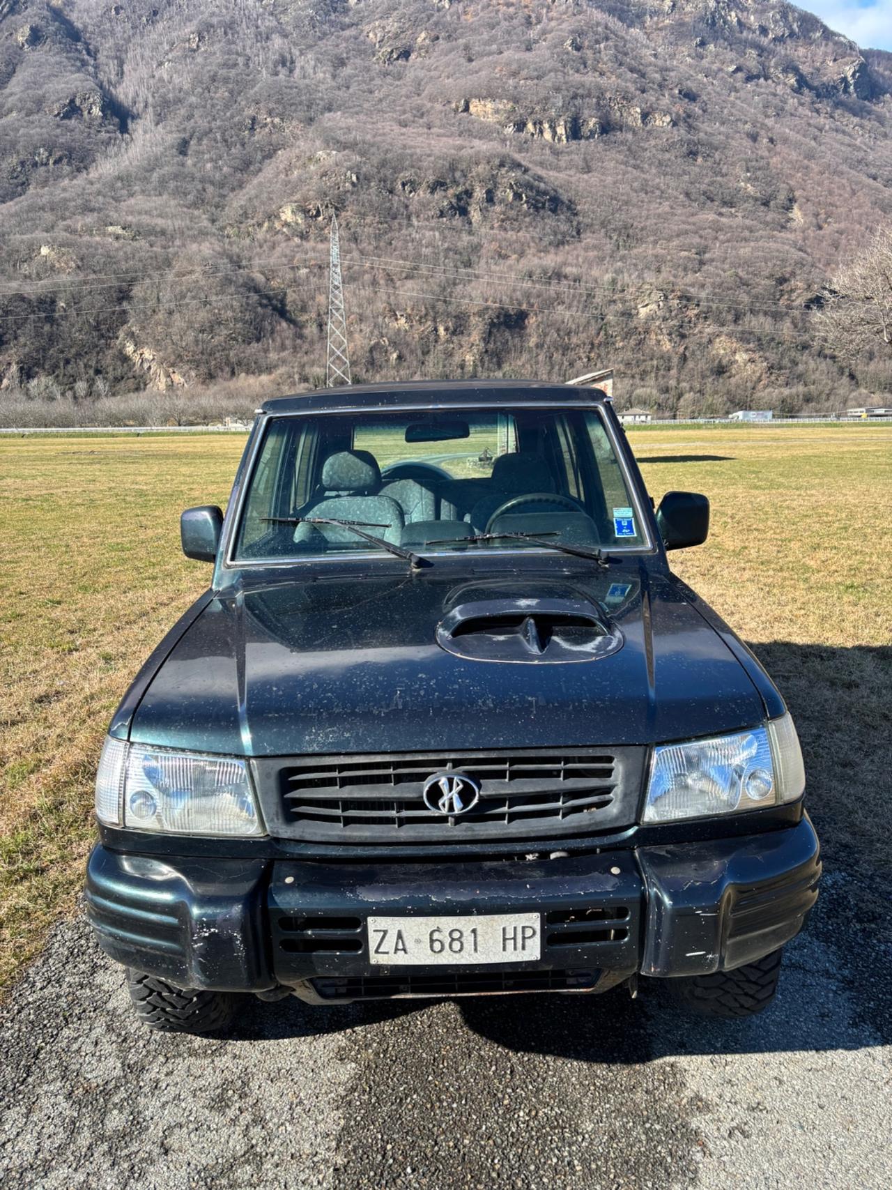 Hyundai Galloper 2.5 TDI 3 porte GANCIO TRAINO