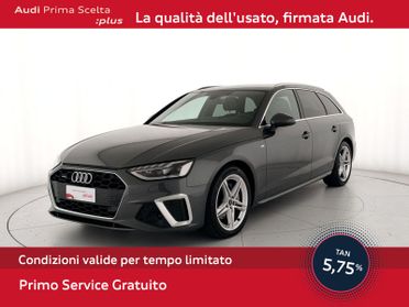 Audi A4 avant 40 2.0 tdi mhev s line edition quattro 204cv s-tronic