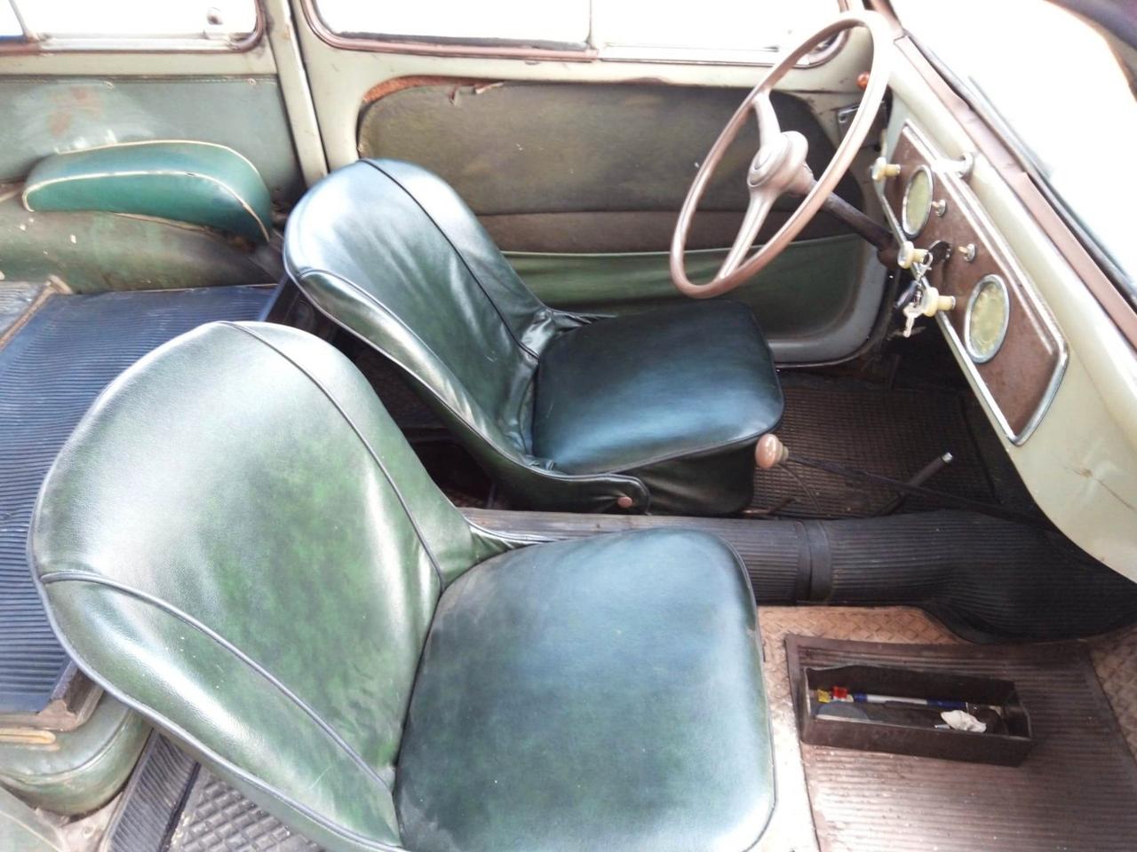 FIAT 500 C TOPOLINO GIARDINETTA BELVEDERE - ASI - 1953