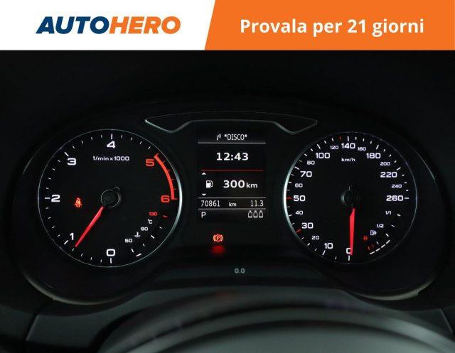 AUDI A3 SPB 2.0 TDI 150 CV clean diesel S tronic Ambition