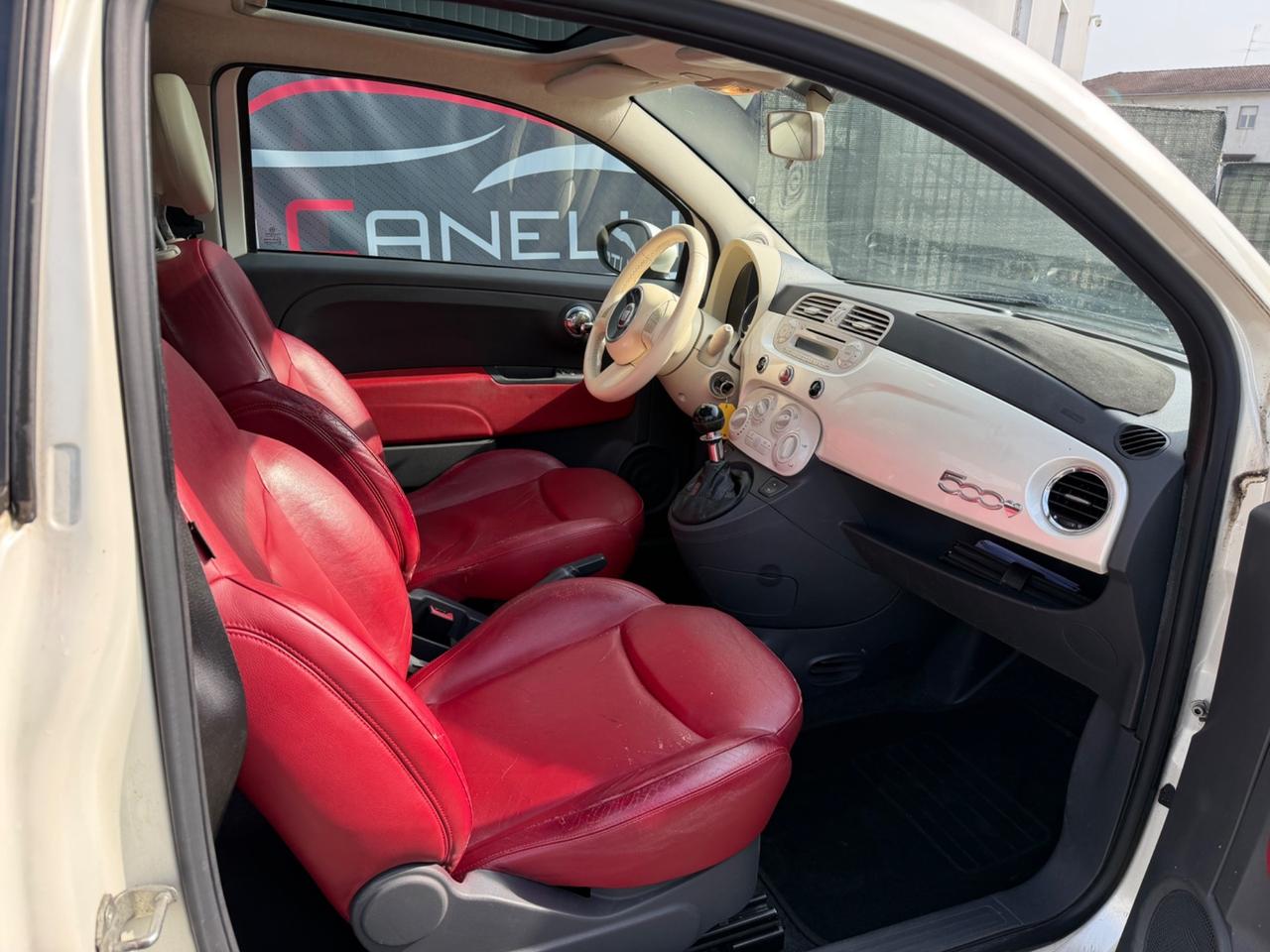 Fiat 500 1.3 Multijet 16V 75 CV by DIESEL PELLE BIANCO PERLATO NEOAPAT EURO 5