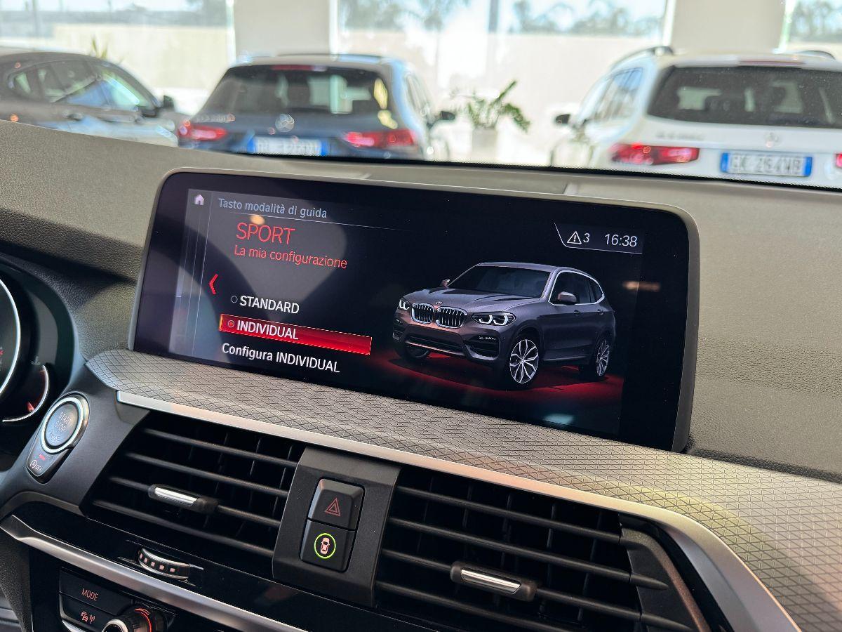 BMW X3 xDrive20d Msport Cerchi 20/Cokpit/Luci ambient
