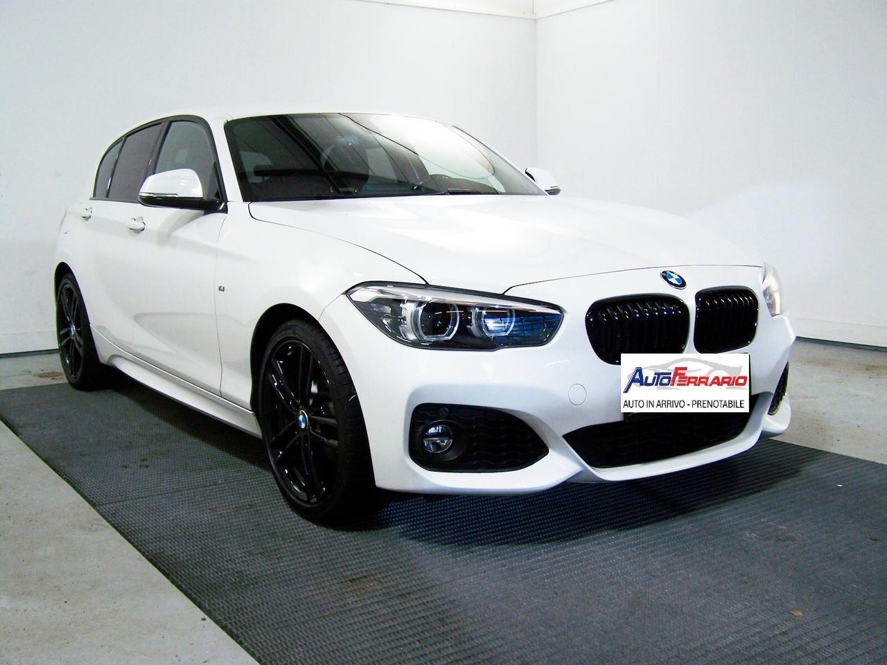 Bmw 118 M SPORT PACK SHADOW 18" SENS PARK DOPPI SEDILI RISCALDATI CRUISE CONTROL NAVY IN ARRIVO OPZIONABILE
