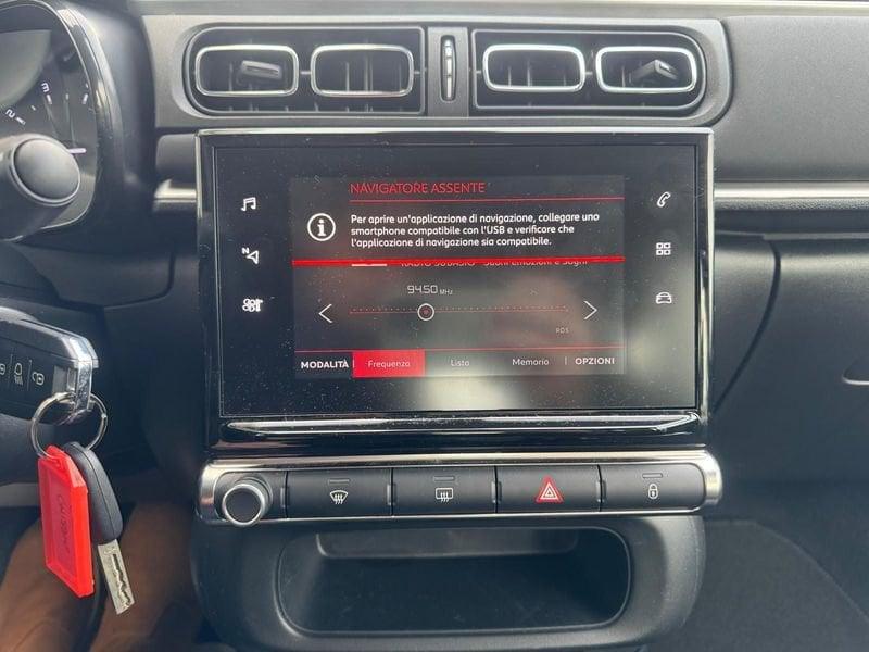 Citroën C3 1.2 Benzina 83cv MT5 S&S C-Series