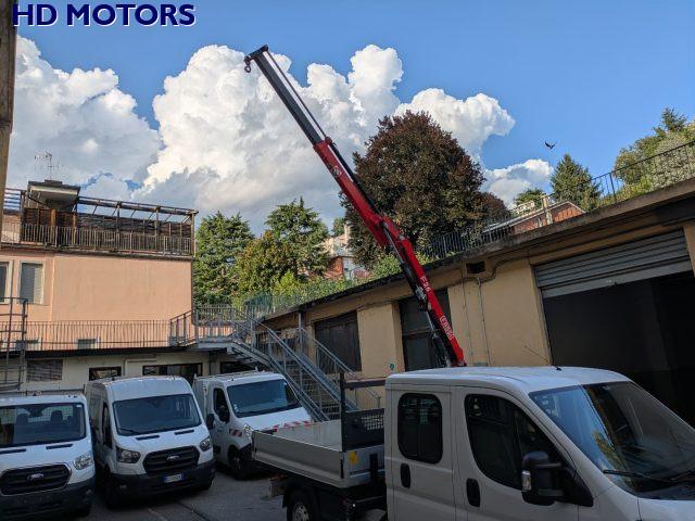 FIAT DUCATO 35 2.3 MJT 130 CV maxi doppia cabina gru