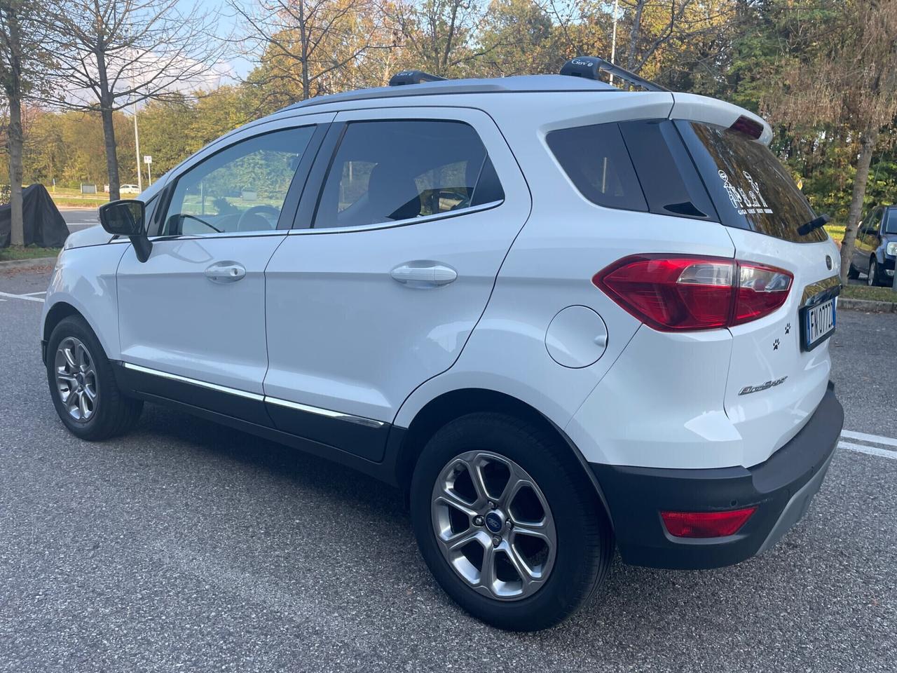 Ford EcoSport 1.0 EcoBoost 125 CV*Tetto*Navi*Cerchi*Neopatentati*