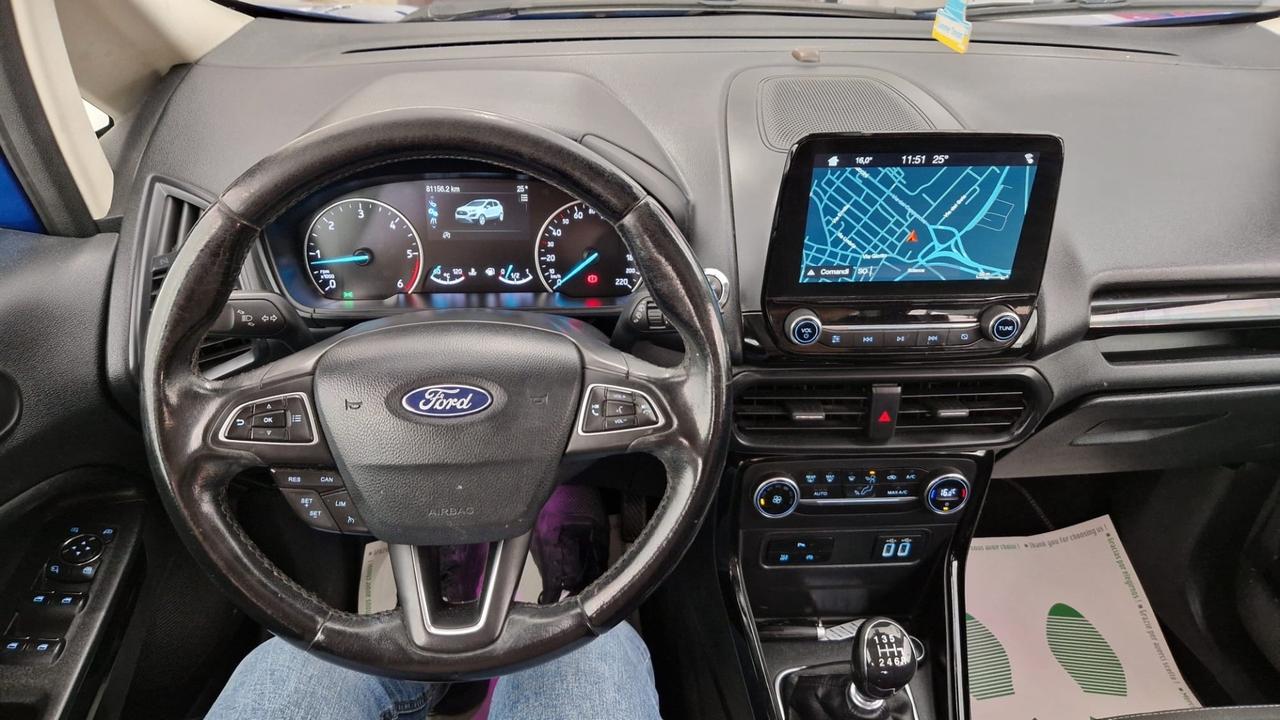 Ford EcoSport 1.5 TDCi 100 CV Start&Stop Titanium