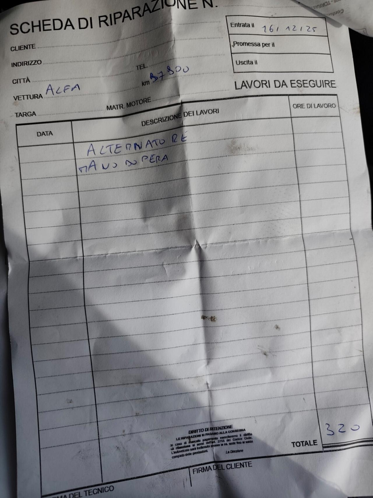 Alfa Romeo 147 1.6 Benz euro 4 5 porte Black Line