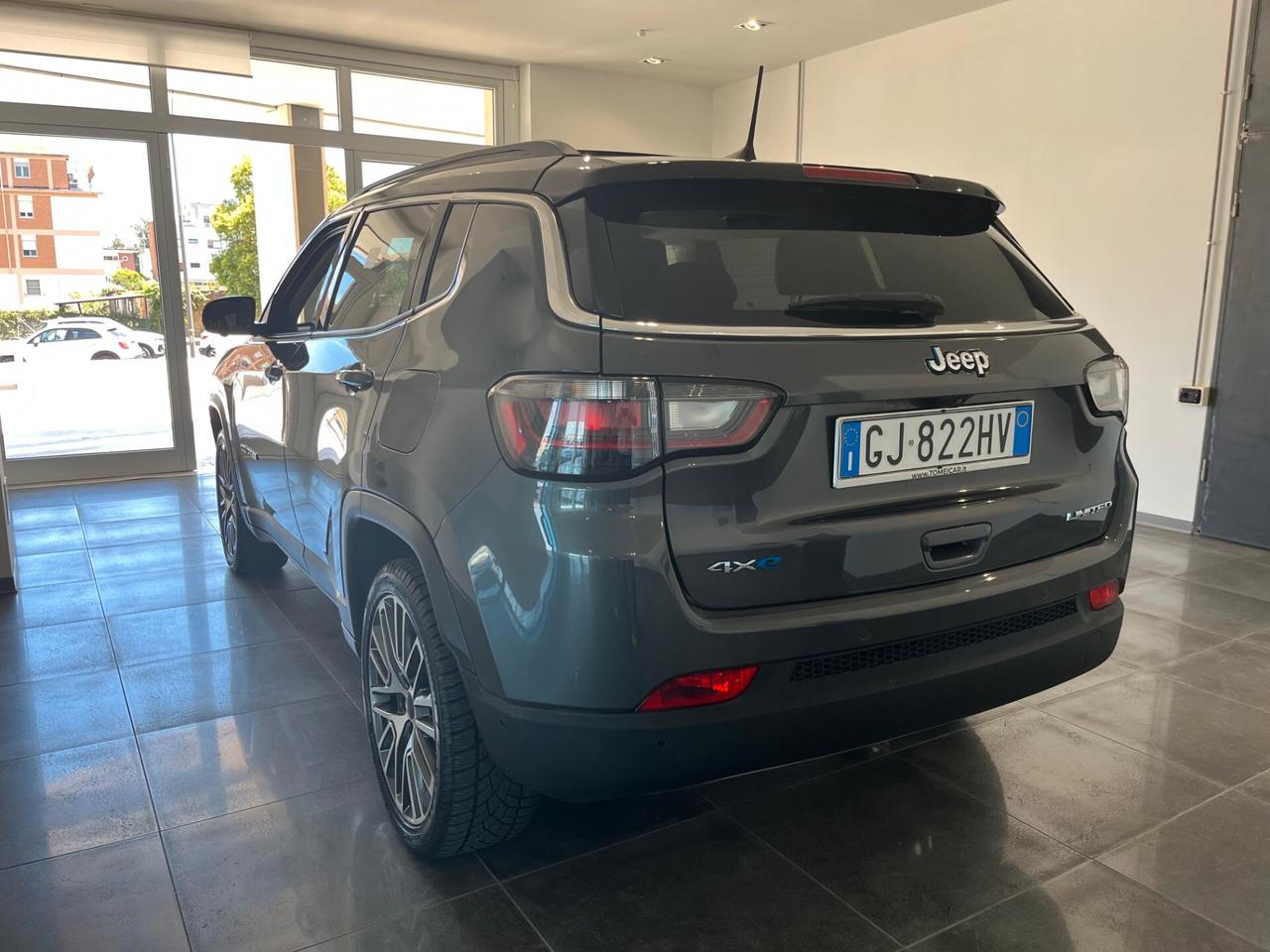 Jeep Compass 1.3 Turbo T4 190 CV PHEV AT6 4xe Limited TETTO APRIBILE CERCHI 19