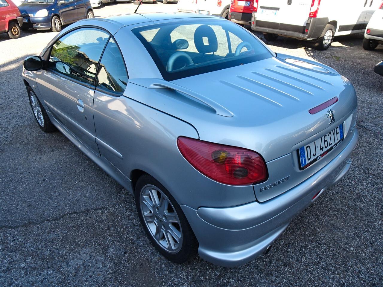 Peugeot 206 1.6 16V CC Enfant Terrible LEGGERE ANNUNCIO