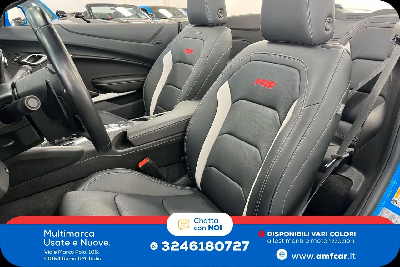 Chevrolet Camaro 2.0l Turbo Convertible *AUT / PELLE/ZL1 Anteriore*