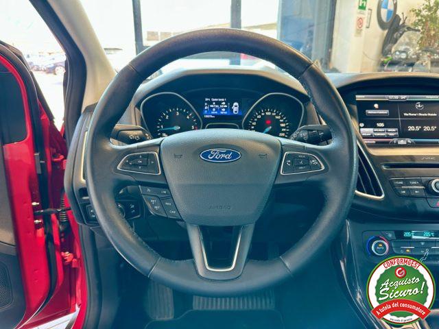 FORD Focus 1.5 TDCi 95CV S&S Titanium *NEOPATENTATI*UNIPRO*