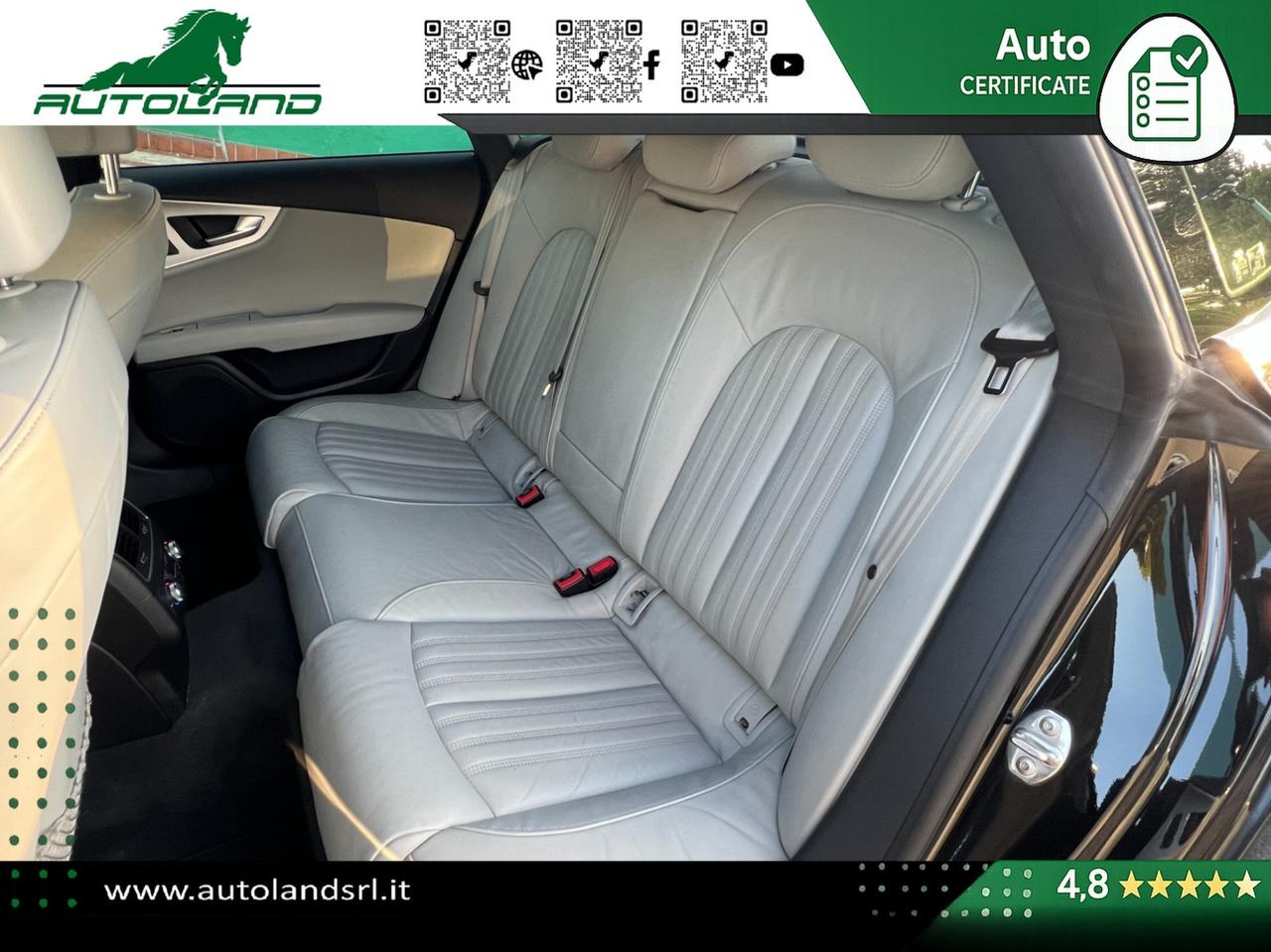 Audi A7 Sportback 3.0 tdi quattro 272cv S-Line ACC - 20" - Frecce Dinamiche