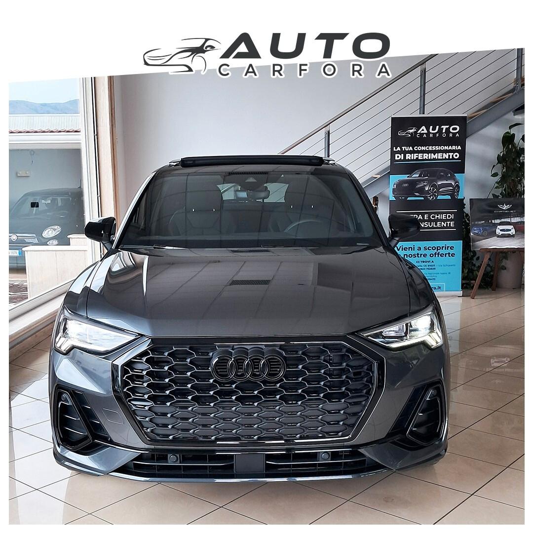 Audi Q3 Spb 35 tdi Identity Black s-tronic km0 |tetto R20"