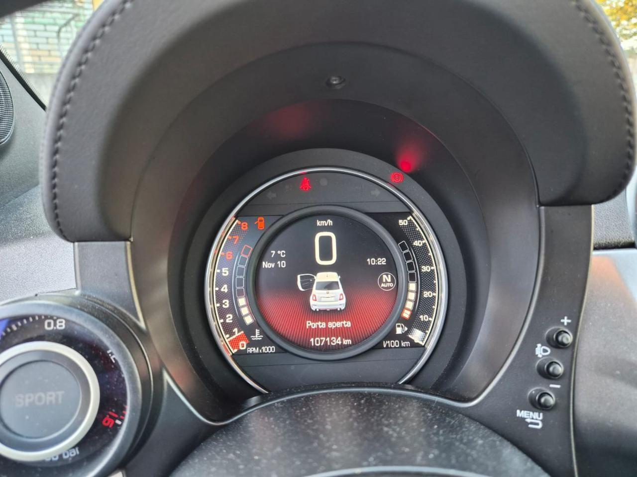 ABARTH 595 1.4 Turbo T-Jet 165 CV Pista UNICO PROPRIETARIO