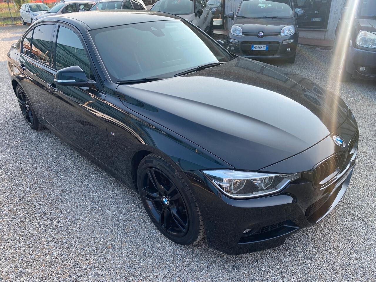 Bmw 318 318i M-SPORT Benzina Automatica 136 Cv. Full Black