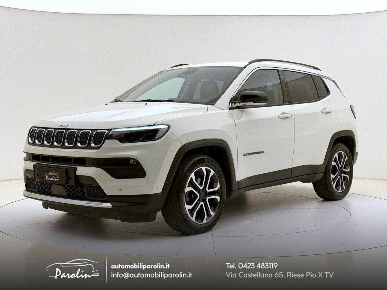 Jeep Compass 1.3 turbo t4 Limited 2wd 150cv ddct ACC-LED-Telecamera