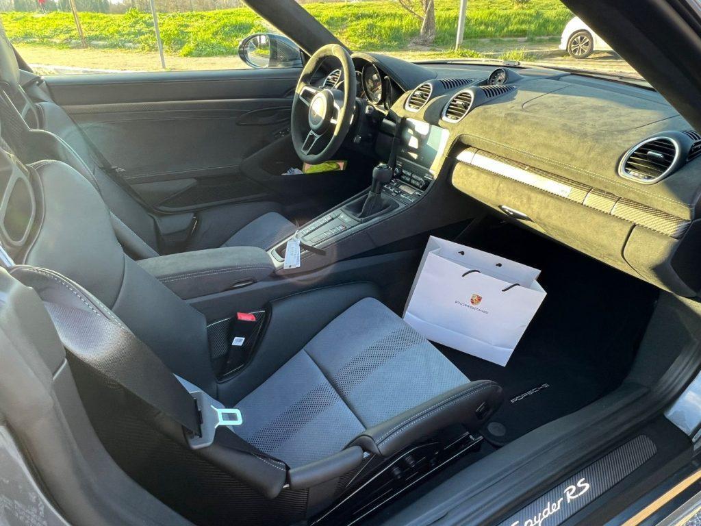 PORSCHE 718 Spyder RS Weissach 500CV PDK