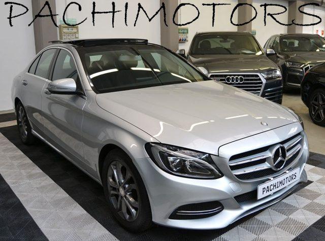 MERCEDES-BENZ C 200 Sport-Tetto Panorama-1 Proprietario-Tagliandi MB